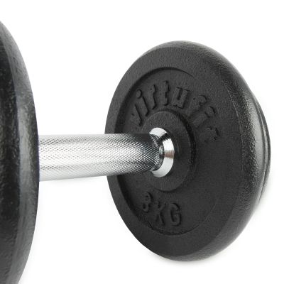 12. VIRTUFIT REGULOWANY ZESTAW HANTLI PRO - ZESTAW SZTANGI - ŻELIWO - 1 X 15 KG