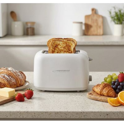 14. Toster Esperanza Ciabatta EKT002 (600W; kolor biały)