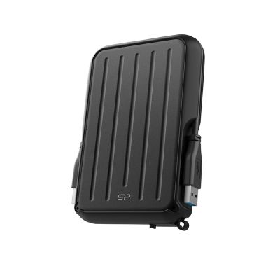 2. Dysk zewnętrzny HDD Silicon Power Armor A66 (5TB; 2,5"; USB 3.2; Black; SP050TBPHD66LS3K)