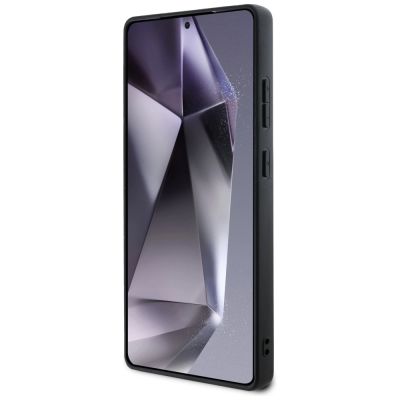 5. Etui Guess Leather 4G Colored Ring Classic Logo MagSafe Samsung Galaxy S25 Ultra brązowy