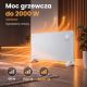 13. Extralink Inteligentny szklany grzejnik o mocy 2000W | Kolor biały
