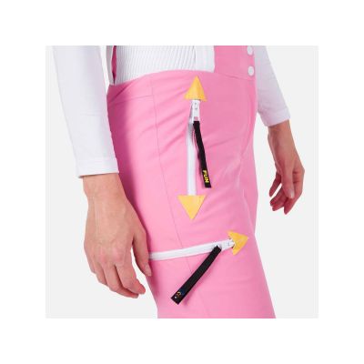 4. Spodnie Rossignol W Pilot Str Pant różowy
