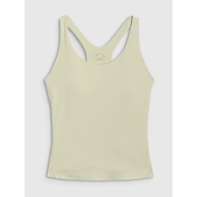 6. Top do jogi i pilatesu slim szybkoschnący damski 4F 4FWSS25TFSLF428-42S