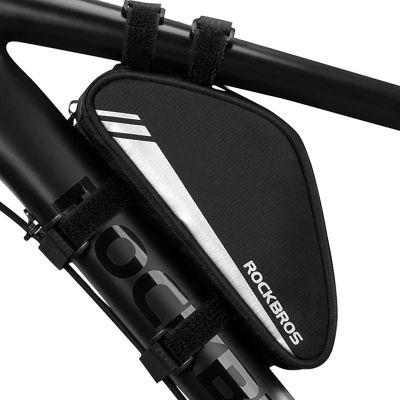 2. Torba Rockbros B55-BK rowerowa na ramę 0.7 l - czarna