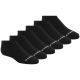 Skechers 6pk Core Lowcut Lg Socks   S118209-BLK Czarne 35-38