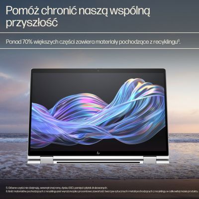 12. HP Elitebook X G1i Flip Ultra 5 228V 14.0"WUXGA Touch IPS AG 400 nits 32GB LPDDR5x SSD512 Intel Arc Cam 5 Mpx AI 68Wh W11Pro Glacier Silver 3Y OnSite