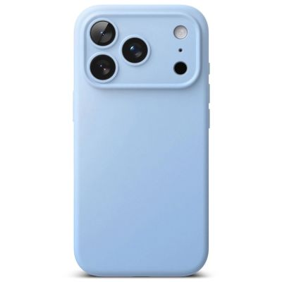 3. Etui Ringke Silicone MagSafe na iPhone 18 Pro Max / 17 Pro Max - jasnoniebieskie