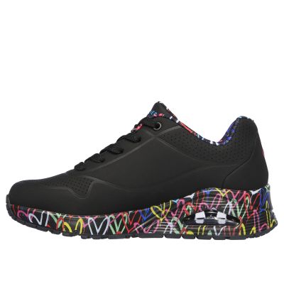 5. Skechers damskie buty UNO LOVING LOVE 155506 BBK