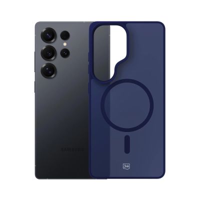 9. Etui 3mk Smoke MagCase na Samsung Galaxy S25 Ultra - niebieskie-półprzezroczyste