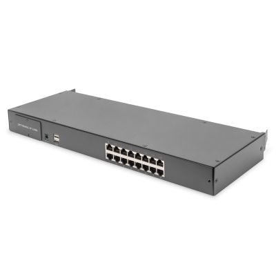 Digitus Przełącznik modułowy KVM Cat.5, 16-portowy