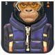 11. Etui Nimmy Cool&Cute 2.0 Monkey na iPhone 15 - czarne