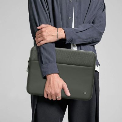 11. Torba Tech-Protect Sleeve na laptopa 15-16 - zielona