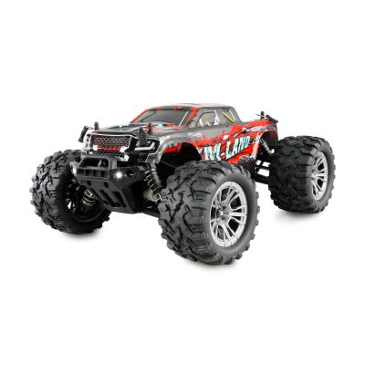 9. Amewi M-Land Monster Truck 48km/h 4WD 1 16 RTR czerwony (22622)