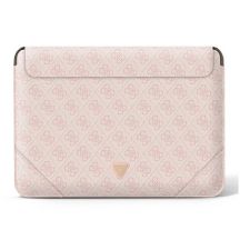Pokrowiec Guess 4G Uptown Triangle Logo na laptopa 13-14'' - różowy