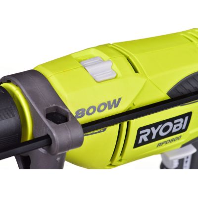 9. Wiertarka udarowa 800W, walizka RYOBI