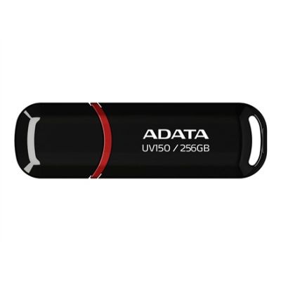 3. Pendrive ADATA UV150 AUV150-256G-RBK (256GB, USB 3.0, kolor czarny)