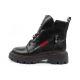 2. Lee Cooper buty botki trapery damskie sztyblety skórzane ocieplane czarne czerwone