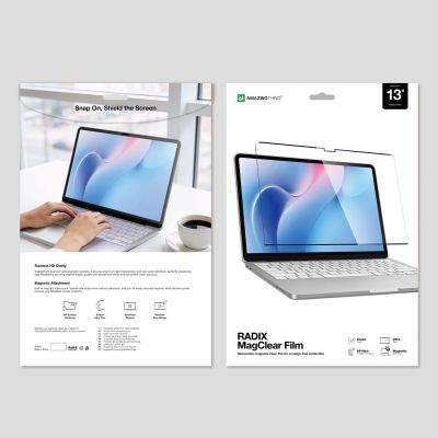 9. Folia ochronna AMAZINGTHING Radix MagClear Film na MacBook Neo 13"