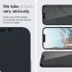 7. Szkło hartowane Spigen Glas.tR EZ Fit Privacy na iPhone 13 Pro Max - 2 szt.