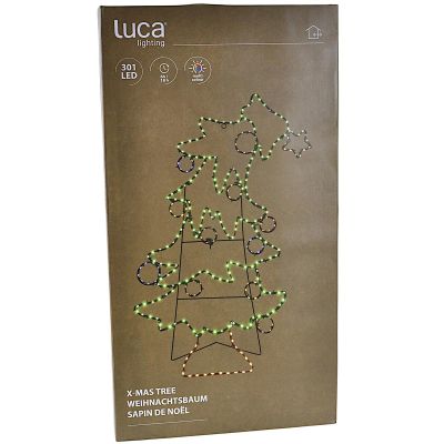 6. FIGURKA DEKORACYJNA CHOINKA 301LED 59CM IP44 LUCA