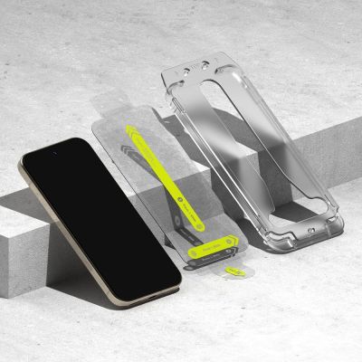 4. Szkło hartowane Ringke Easy Slide 2-pack na Google Pixel 9 Pro XL