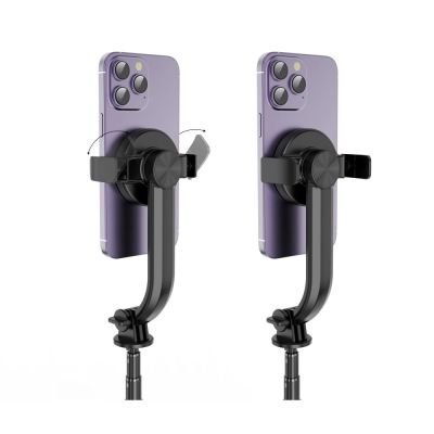 4. Selfie stick Tech-Protect L04S Bluetooth z tripodem do 95cm i głowicą 360 - czarny
