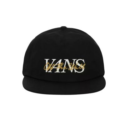 3. Czapka z daszkiem Vans On The Vans Shallow Cap VN0A4TQ2BLK
