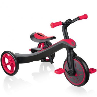 9. Rowerek Globber New Red Explorer Trike 4in1 632-102-2
