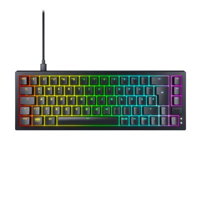 CHERRY K5V2 Compact klawiatura Gaming USB QWERTZ Niemiecki Czarny