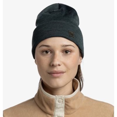 3. Czapka BUFF MERINO HEAVYWEIGHT BEANIE SOLID FOREST