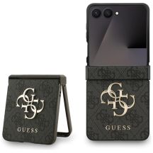 Etui Guess Big 4G Logo Classic Logo na Samsung Galaxy Z Flip 7 - czarne