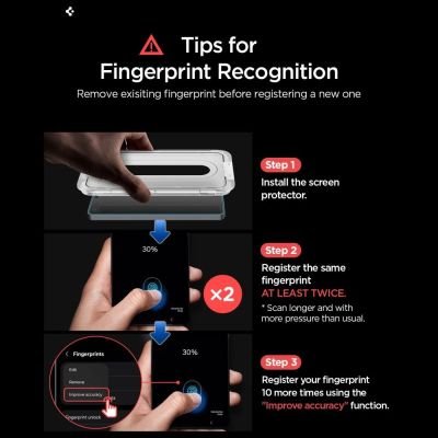 13. Szkło hartowane Spigen Glas.tR EZ Fit Pro AC Anti Reflection 2-Pack na Samsung Galaxy S26