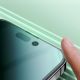 6. Joyroom Knight zielone szkło do iPhone 14 Pro Max z filtrem Anti Blue Light na cały ekran (JR-G04)