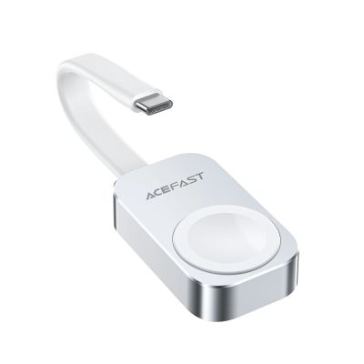 5. Ładowarka bezprzewodowa Acefast E21 5W do Apple Watch - srebrna