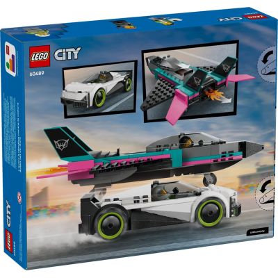 2. LEGO City 60489 Jet konta samochód