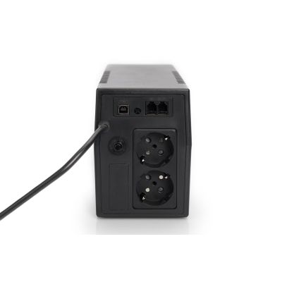 9. Zasilacz awaryjny UPS DIGITUS DN-170063 (Desktop; 600VA)