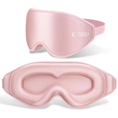 2. Maska do spania Tech-Protect Eyeshade Sleep Mask - różowa