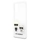 6. Etui Karl Lagerfeld Karl & Choupette na Samsung Galaxy A32 5G - przezroczyste