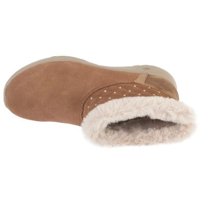 3. Skechers Slip-Ins: On-The-Go Joy - Cozy Shimmer 144816-CSNT Brązowe 36