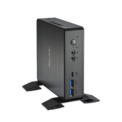 6. Shuttle NC40U komputer typu barebone 0.84L sized PC Czarny 7305 Intel SoC 1,1 GHz