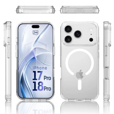18. Etui 3mk Armor MagCase na iPhone 17 Pro - przezroczyste