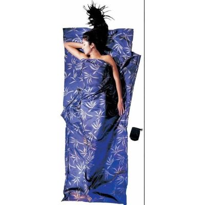 Wkładka do śpiwora Cocoon TravelSheet Silk, leaves