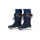 5. Buty zimowe dziewczęce Trollkids Girls Hemsedal Winter Boots XT wodoodporne granatowe (576-100)