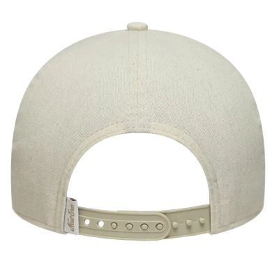 2. New Era Patch Line Cream 9FORTY E-Frame Adjustable Cap 60667679 Beżowe OSFM