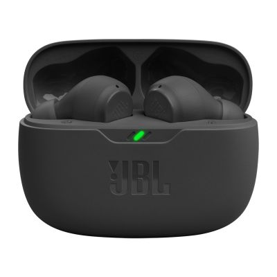 7. Słuchawki JBL Wave Beam bezprzewodowe dokanałowe Bluetooth 5.2 IP54 IPX2 - czarne