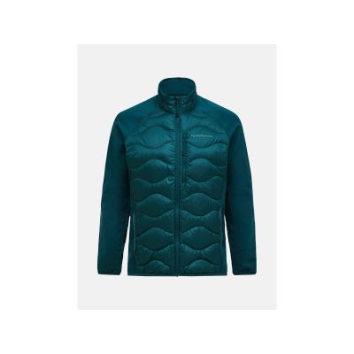 Kurtka puchowa męska PEAK PERFORMANCE M Helium Down Hybrid Jacket kolor zielony