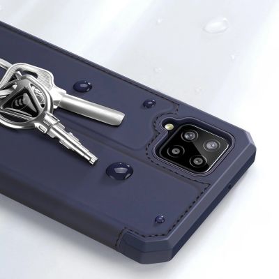 13. DUX DUCIS Skin X kabura etui pokrowiec z klapką Samsung Galaxy A42 5G różowy