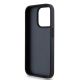 7. Etui DKNY Leather Mono Stripe & Metal Logo na iPhone 15 Pro Max - czarne