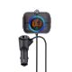 2. SAVIO TR-14 TRANSMITER SAMOCHODOWY FM Z BLUETOOTH I ŁADOWARKĄ,QUICK CHARGE 3.0 I POWER DELIVERY, RED. SZUMÓW