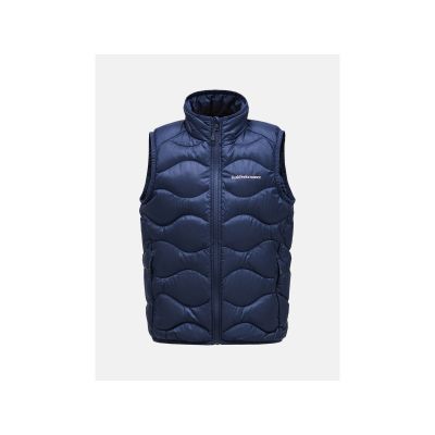 Kamizelka juniorska Peak Performance Jr Helium Down Vest kolor granatowy